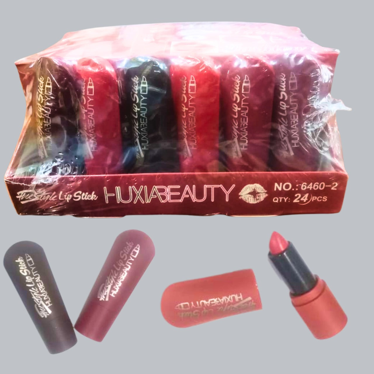 HuxiaBeauty Full Style Lipstick Set | Smooth, Long Lasting & Highly Pigmented