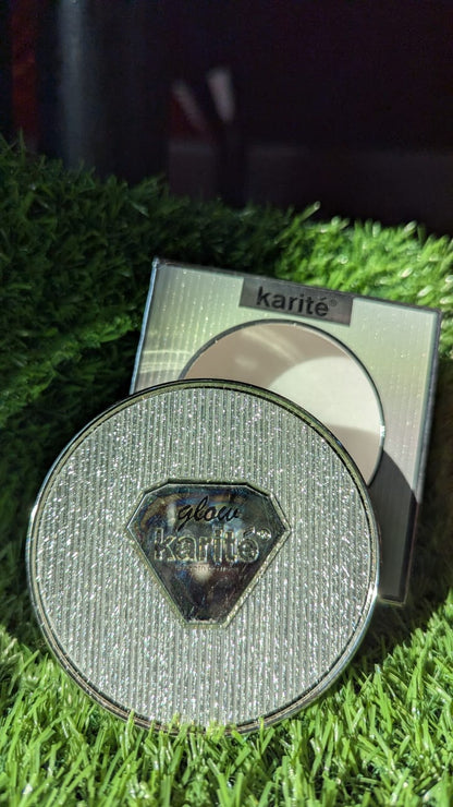 Karité Glow Compact Powder – Ultra Smooth, Long-Lasting Matte Finish