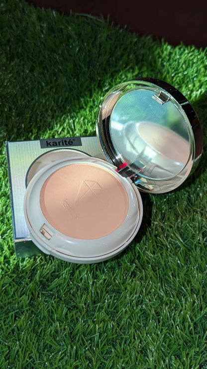 Karité Glow Compact Powder – Ultra Smooth, Long-Lasting Matte Finish